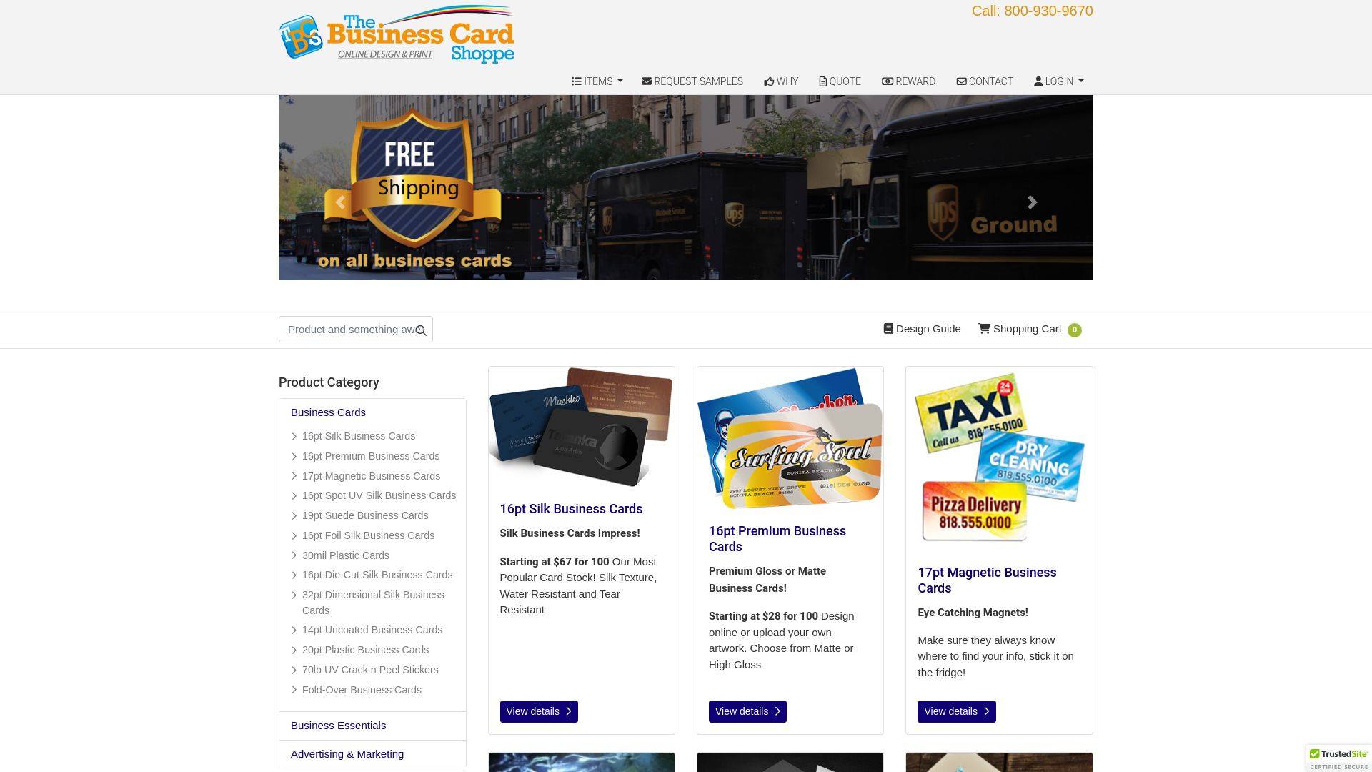 https://thebusinesscardshoppe.com
