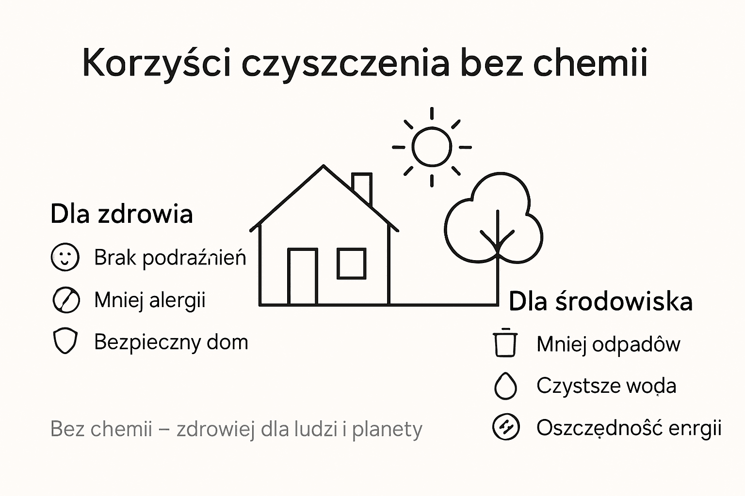 Infografika: Dlaczego warto postawić na ekologiczne środki czystości?