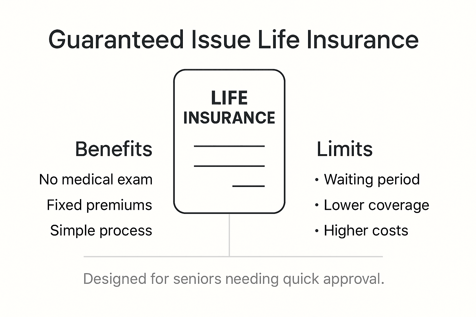 Infographic showing main features and limitations
