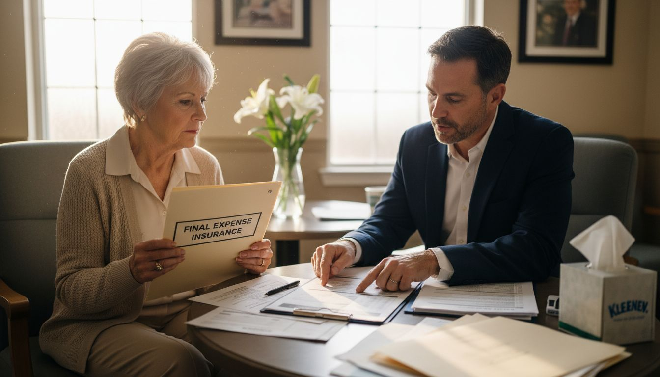 Consulting funeral home staff about costs