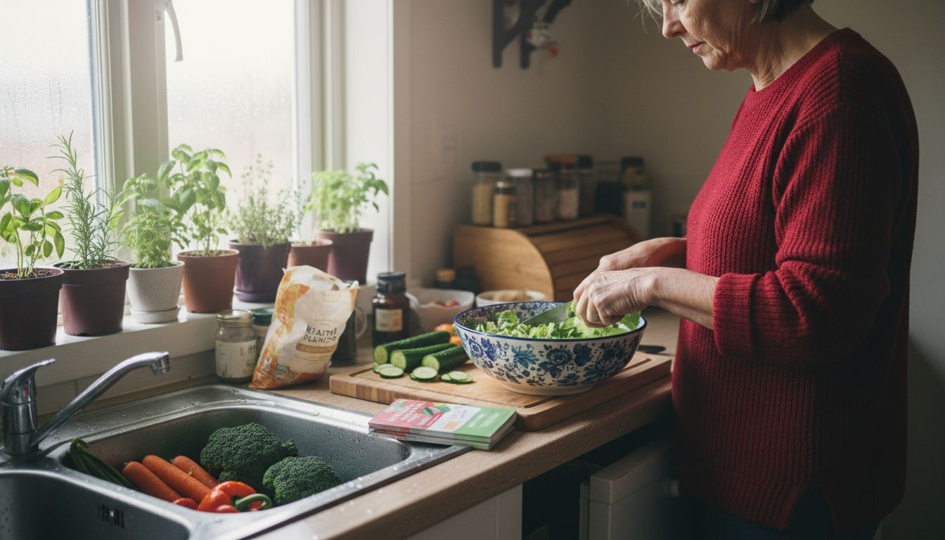 Preparing alkaline foods for gout diet