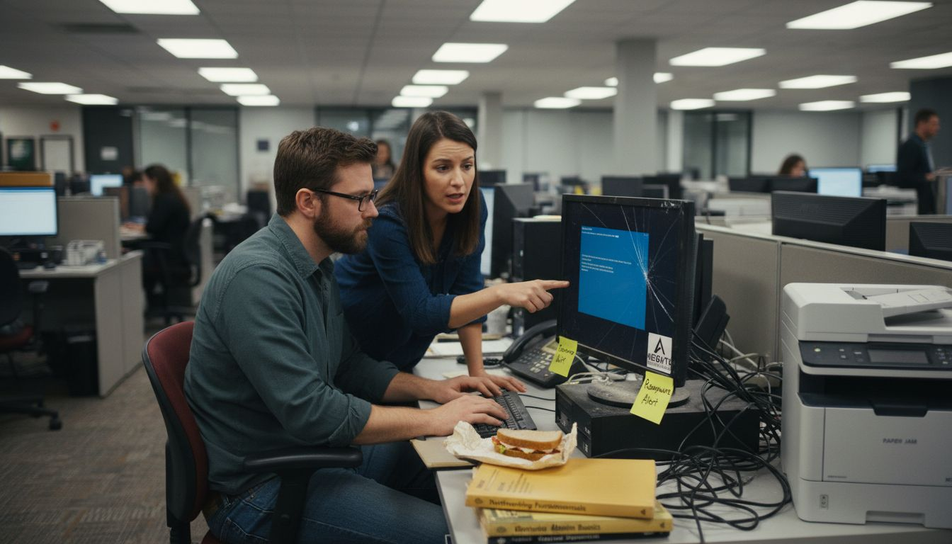 IT team responds to ransomware incident