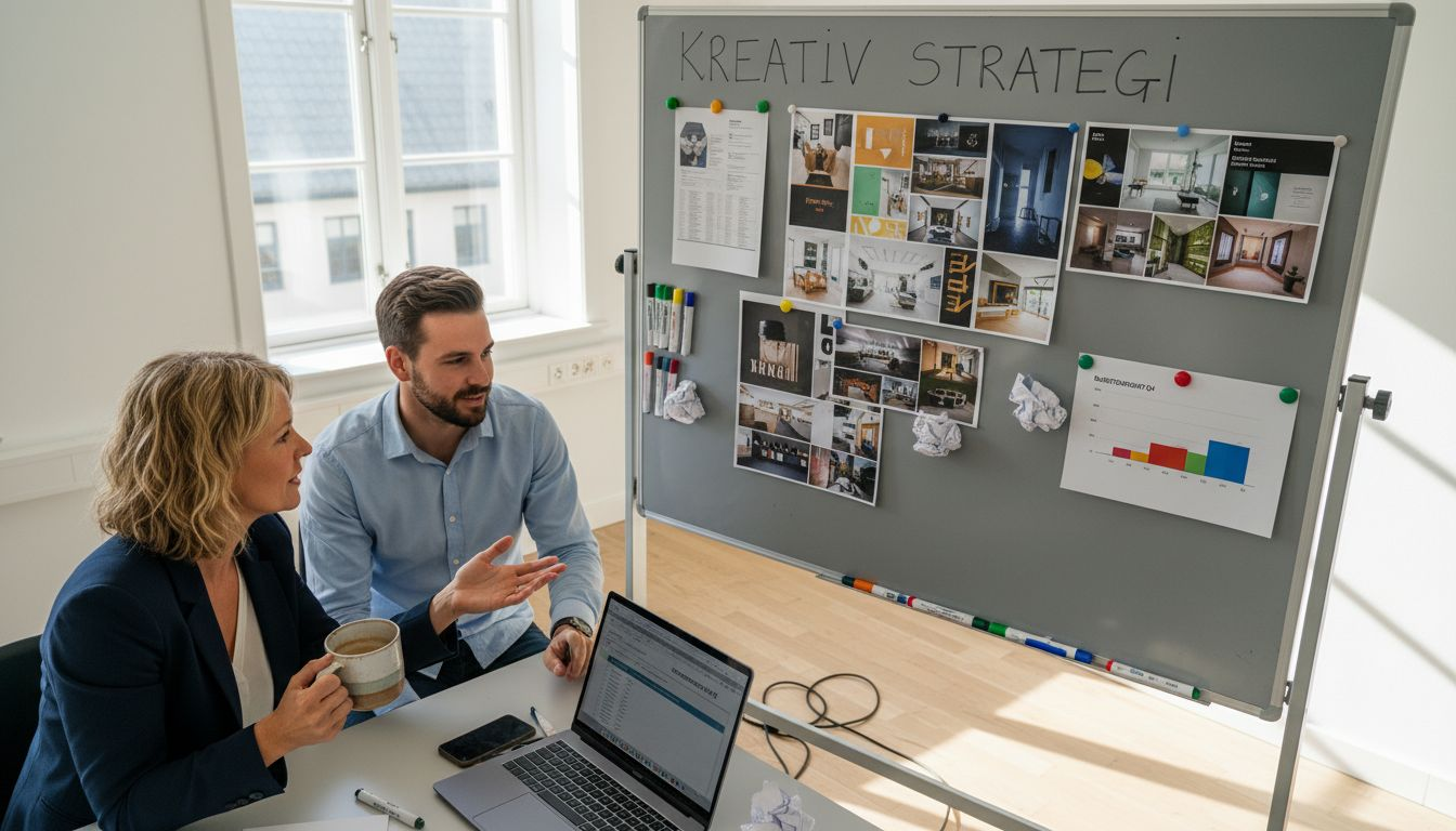 Virksomheden og bureauet lægger sammen kursen for strategien