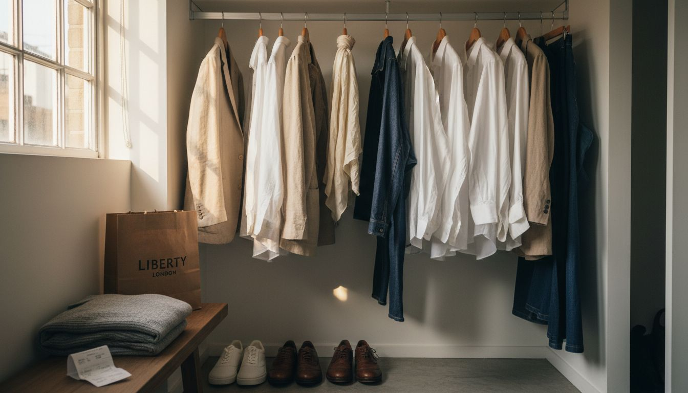 Neutral blazers shirts jeans modern wardrobe