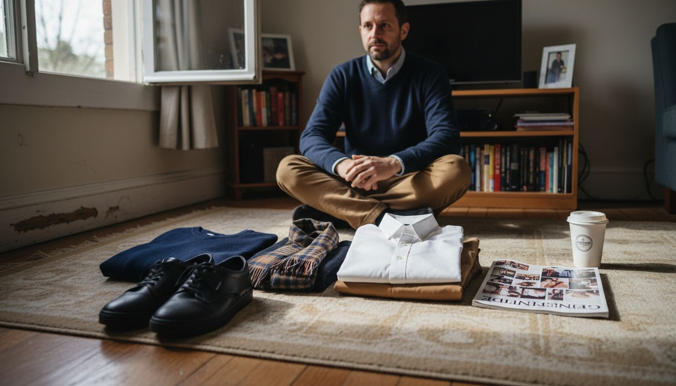 Selecting favorite men’s style pieces