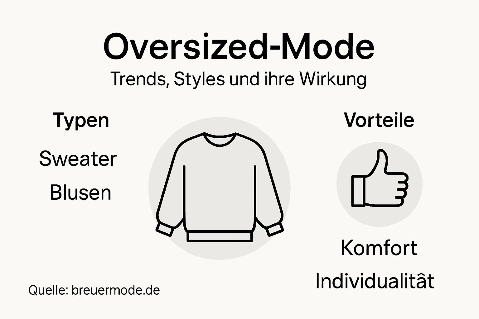 Oversized-Mode im Überblick: Die wichtigsten Trends kompakt dargestellt