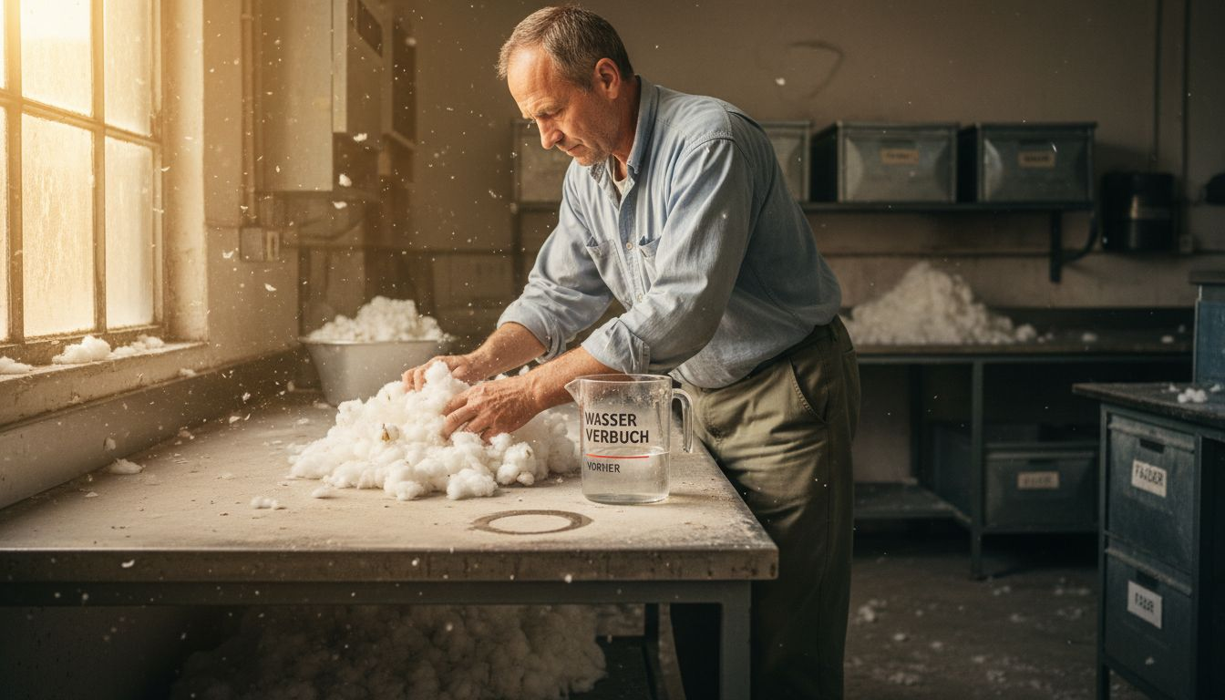 Kontrolle von Bio-Baumwolle unter Berücksichtigung des Wasserverbrauchs