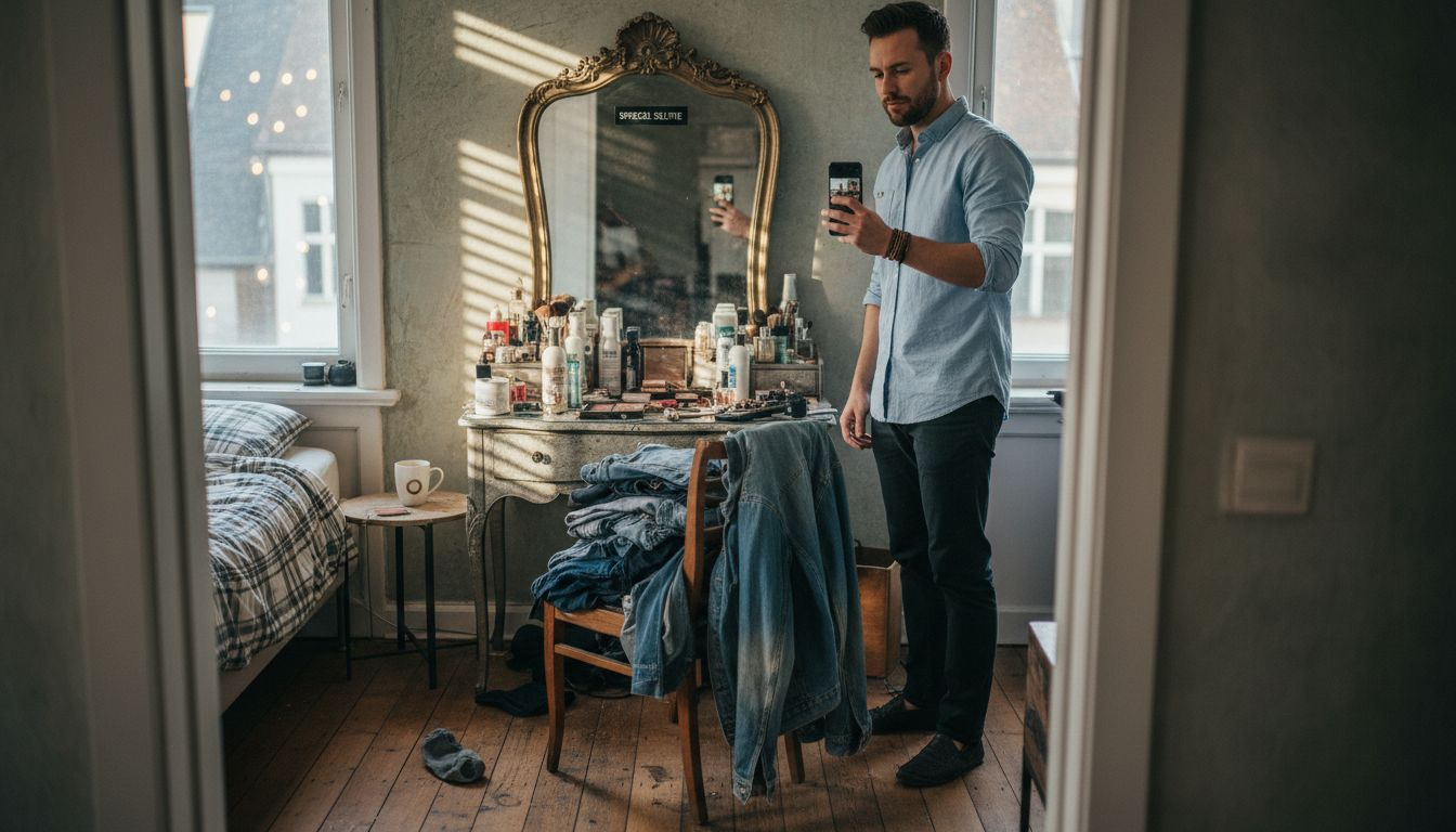 Mit einem Selfie sorgt eine Modebloggerin für den neuesten Trend.