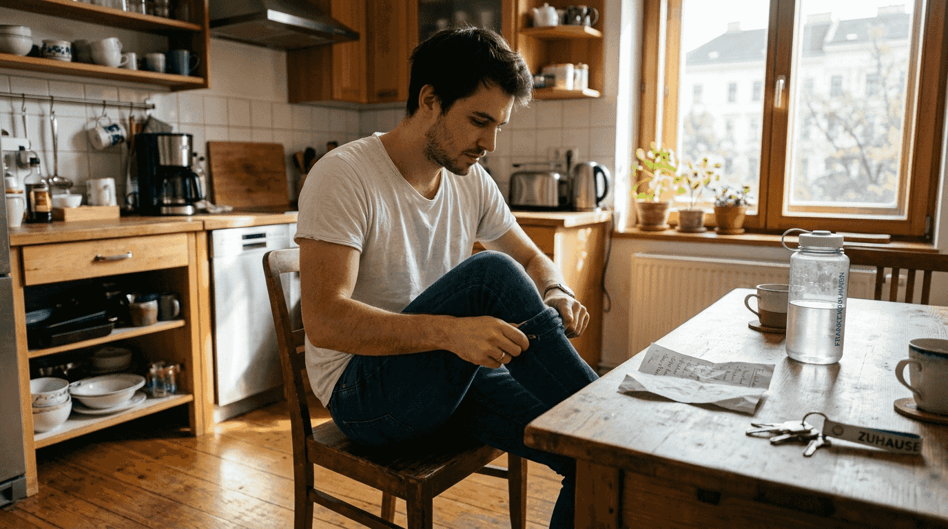 So kombinieren Männer Jeans mit weißen Basics