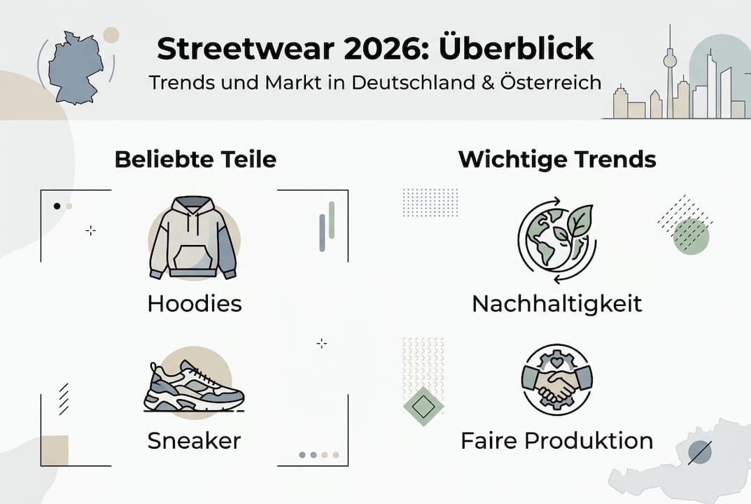Streetwear 2026: Die wichtigsten Trends und Highlights auf einen Blick
