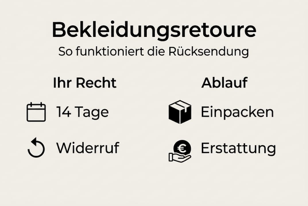 Übersicht: So funktioniert die Rücksendung – Ihre Rechte als Verbraucher im Überblick
