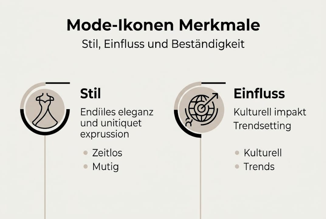 Infografik: Was Modeikonen ausmacht und wie sie Trends prägen