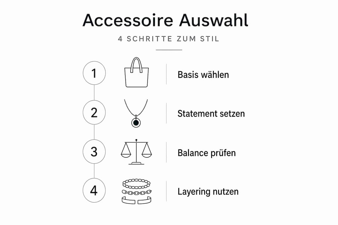 Schritt-für-Schritt-Anleitung: So findest du die passenden Accessoires in vier einfachen Etappen