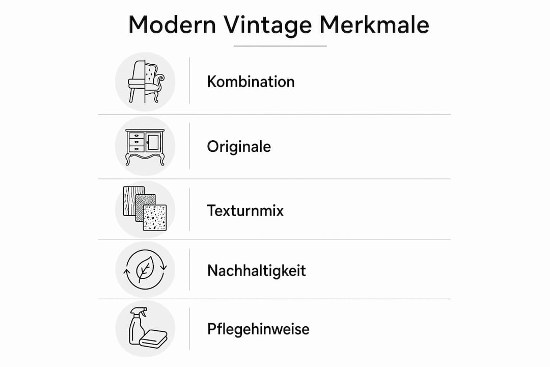Infografik: Was zeichnet Modern Vintage Mode aus?