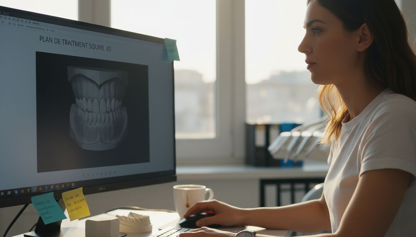 Aperçu 6D de votre nouveau sourire grâce à la simulation des facettes dentaires sur écran