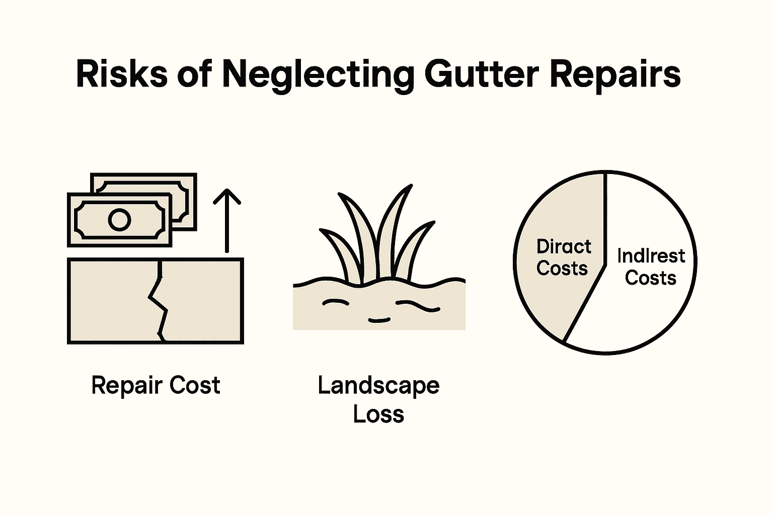 Infographic: Costs of neglected gutter maintenance