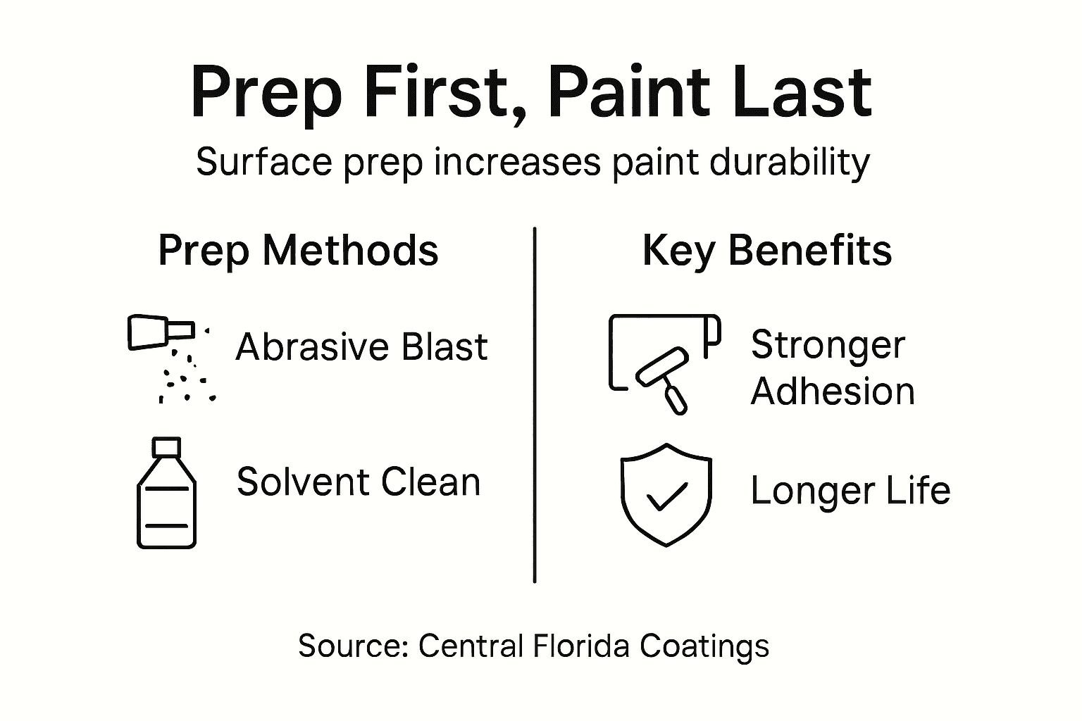 Infographic shows prep methods and benefits