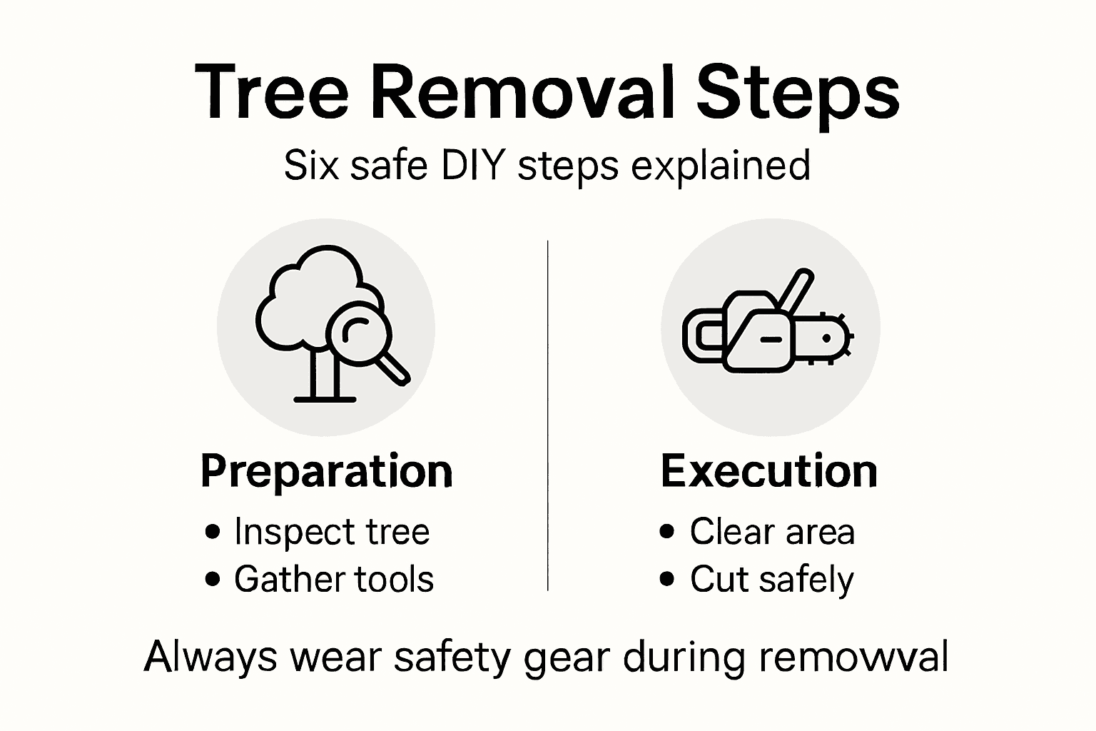 Infographic summarizes tree removal process