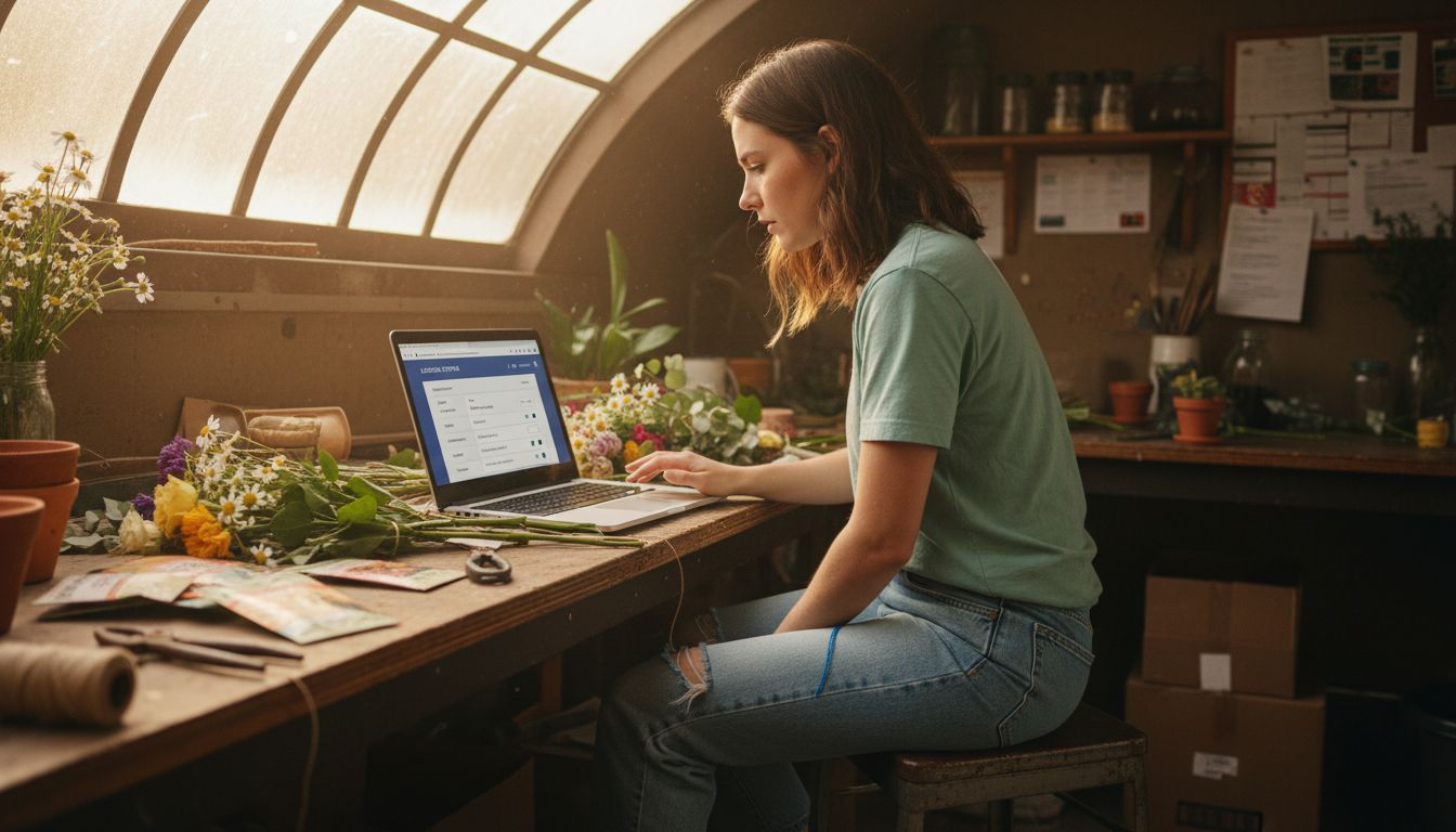 Florist sets Facebook ad audience