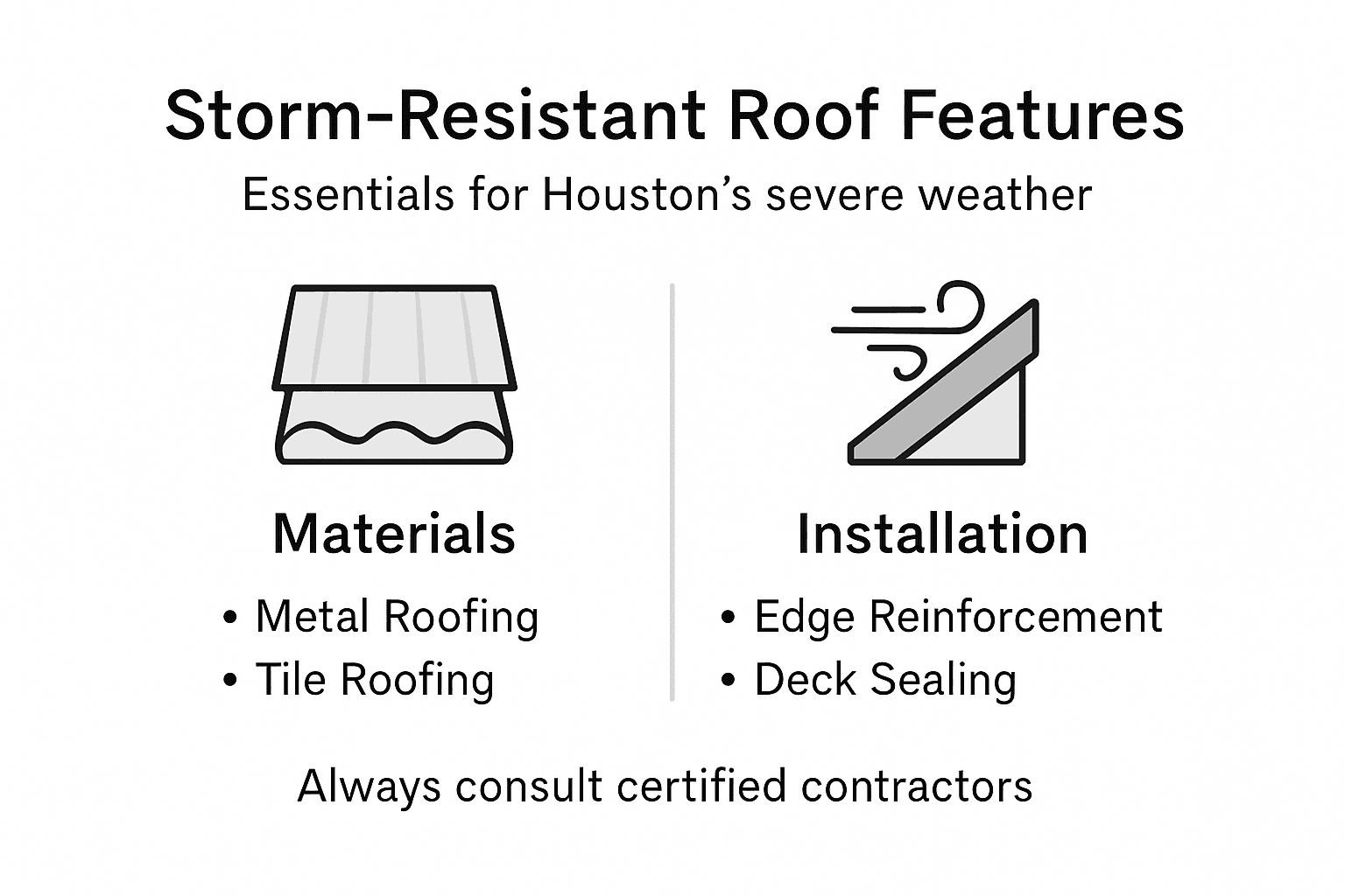 Infographic highlights storm-resistant roofing essentials
