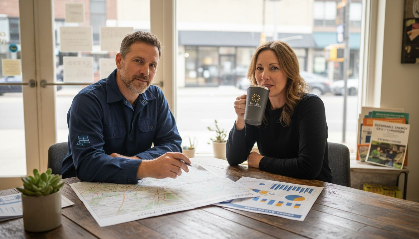 Solar business owners discuss digital marketing stats