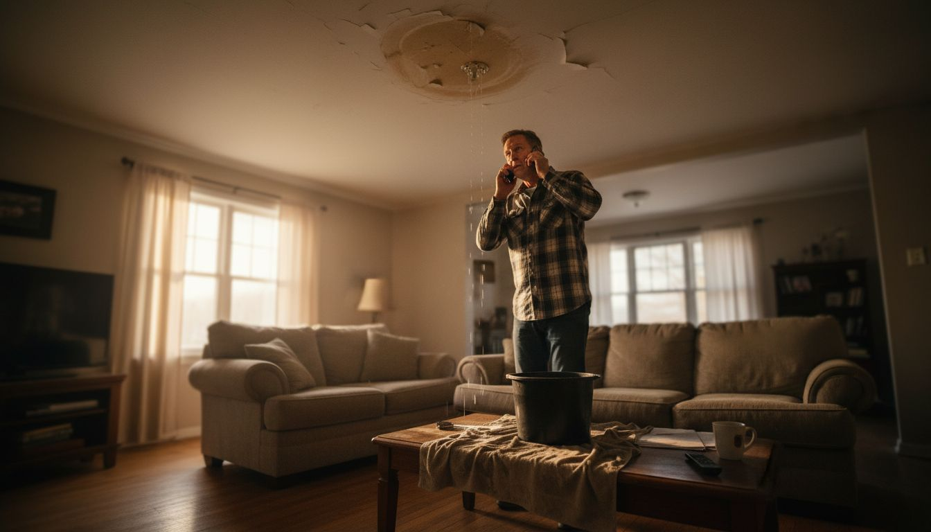 Homeowner calls for help with leaking roof