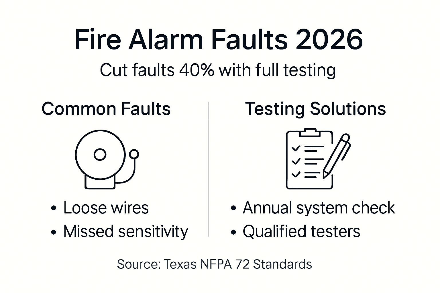 Infographic: reduce faults with full testing