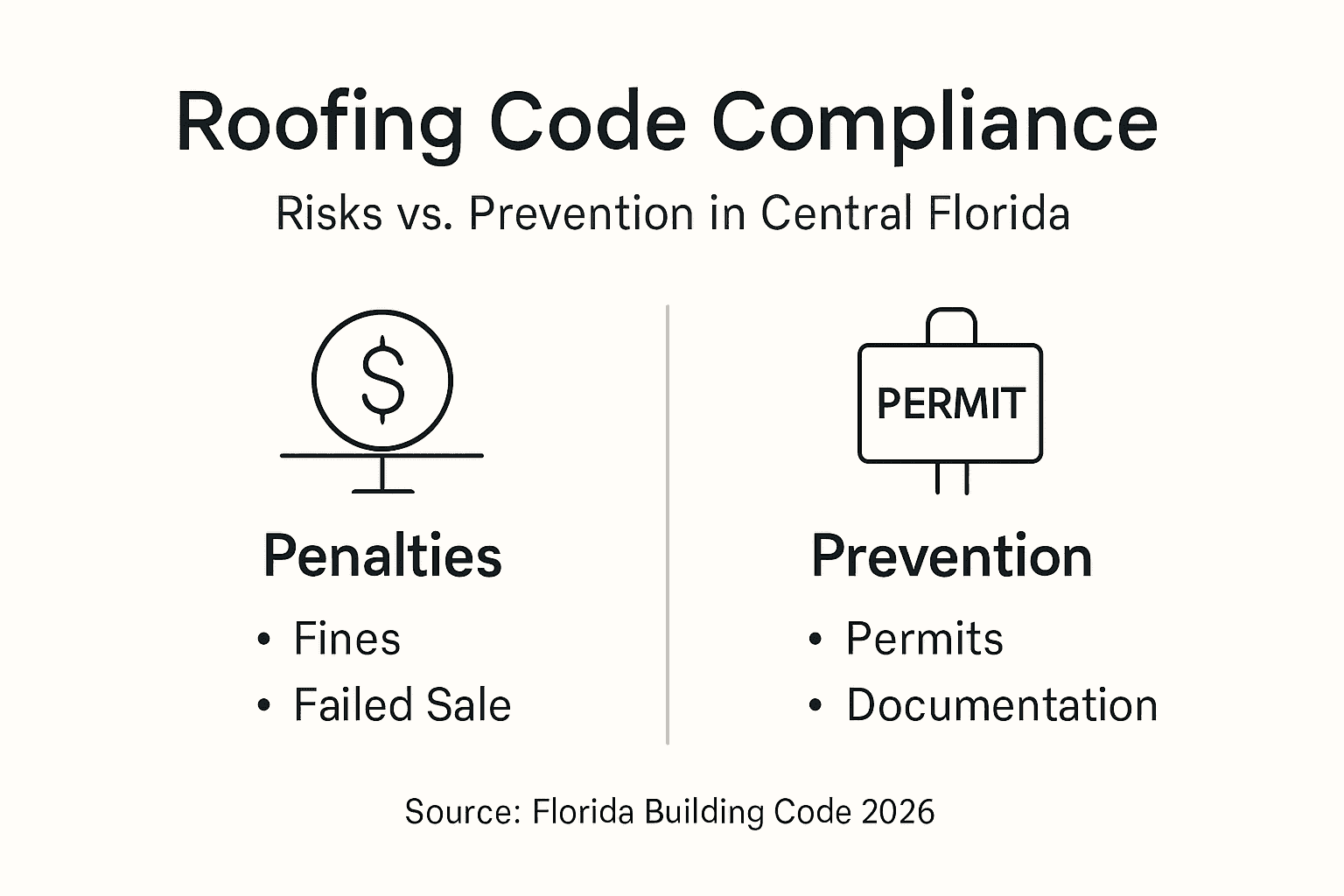 Infographic highlights risks and prevention for code compliance