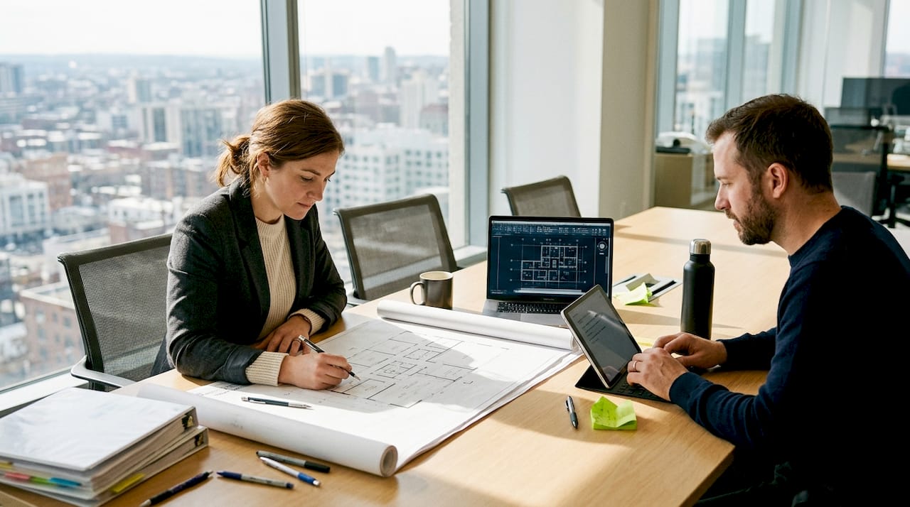 Architects discuss fire protection building plans