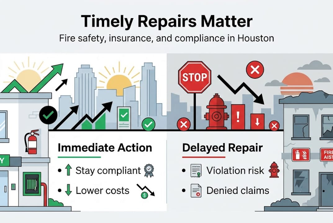 Infographic on repair timeliness and insurance