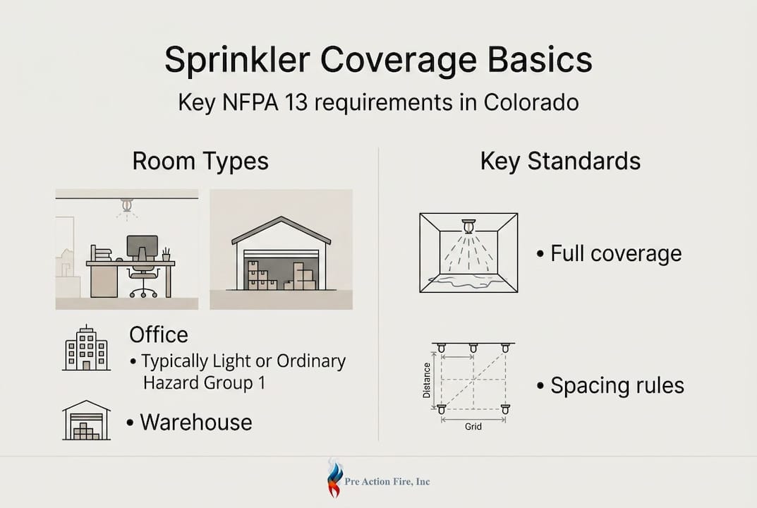 Infographic summarizes Colorado sprinkler standards
