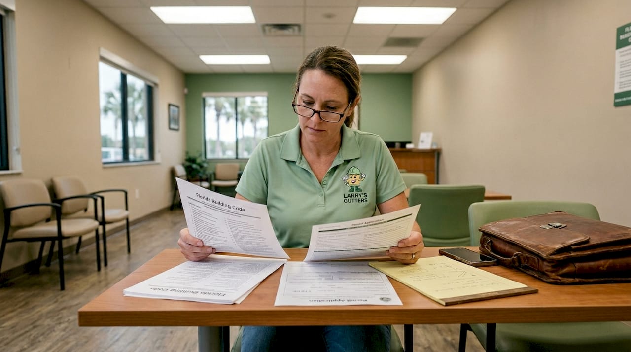 Contractor reviews Florida building codes