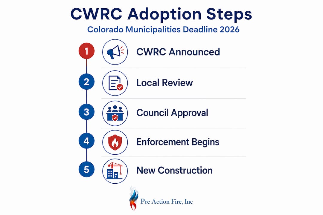 Infographic with CWRC adoption process steps