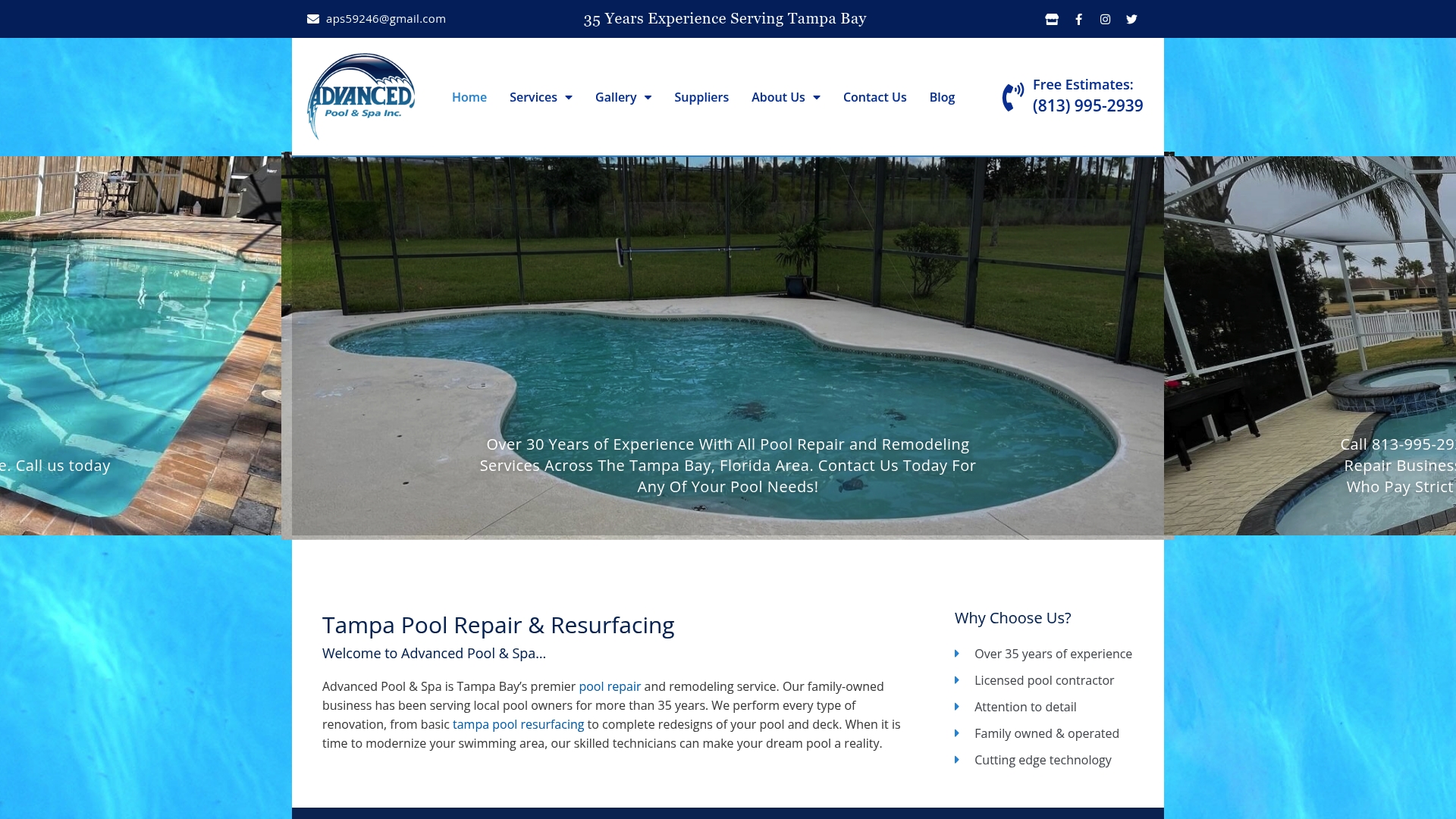 https://advancedpool-spa.com