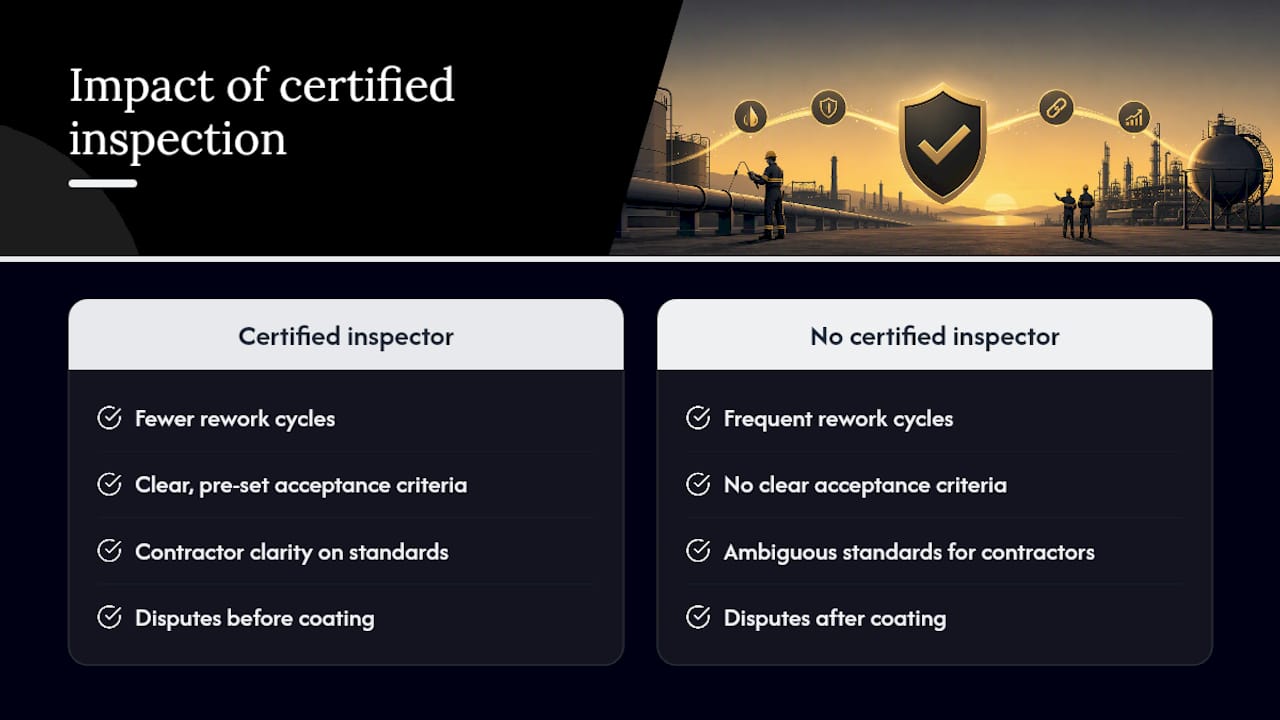 Why Southernsandblastingandpainting takes certification seriously — overview diagram