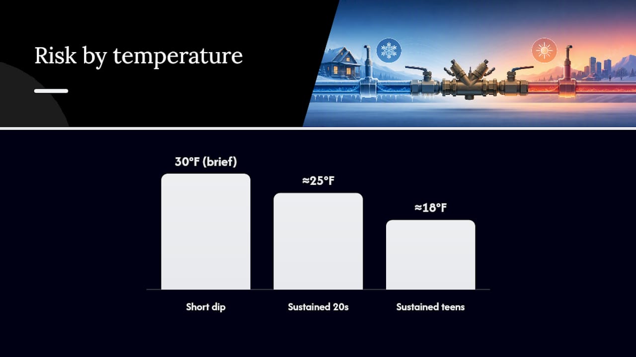 When Should You Winterize, and How Does Site Exposure Change the Risk? — overview diagram