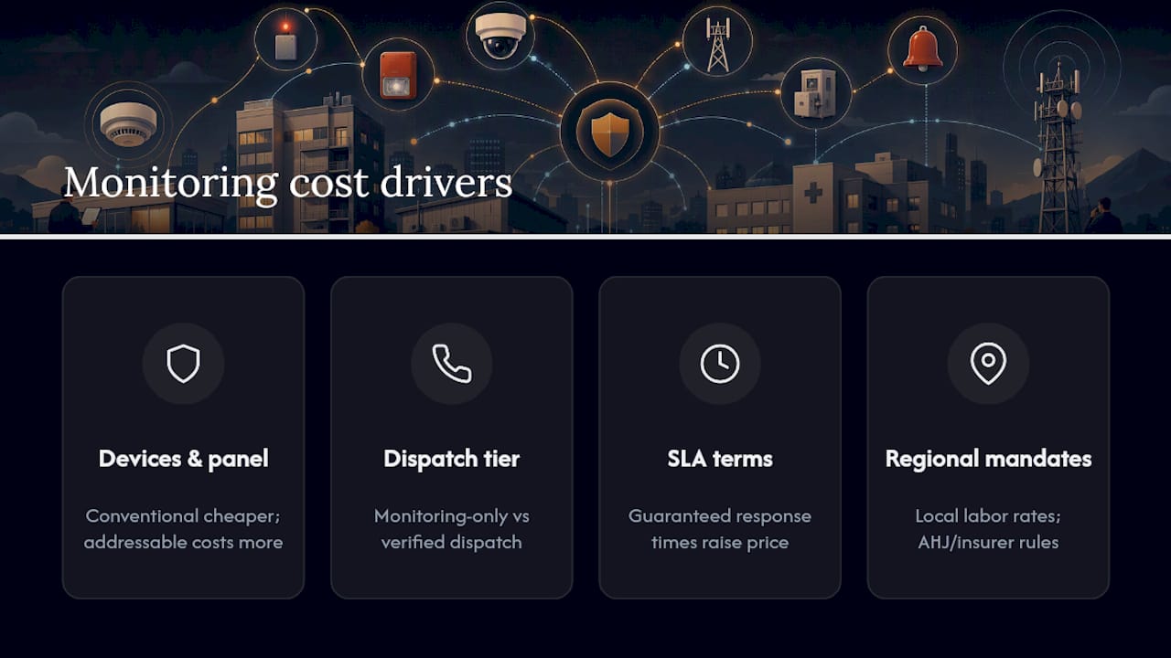 Four factors that drive monitoring costs