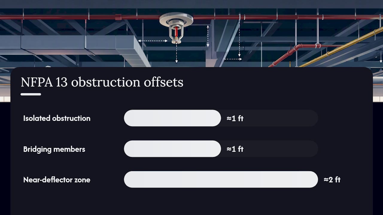 ESFR obstruction evaluation and AHJ review process