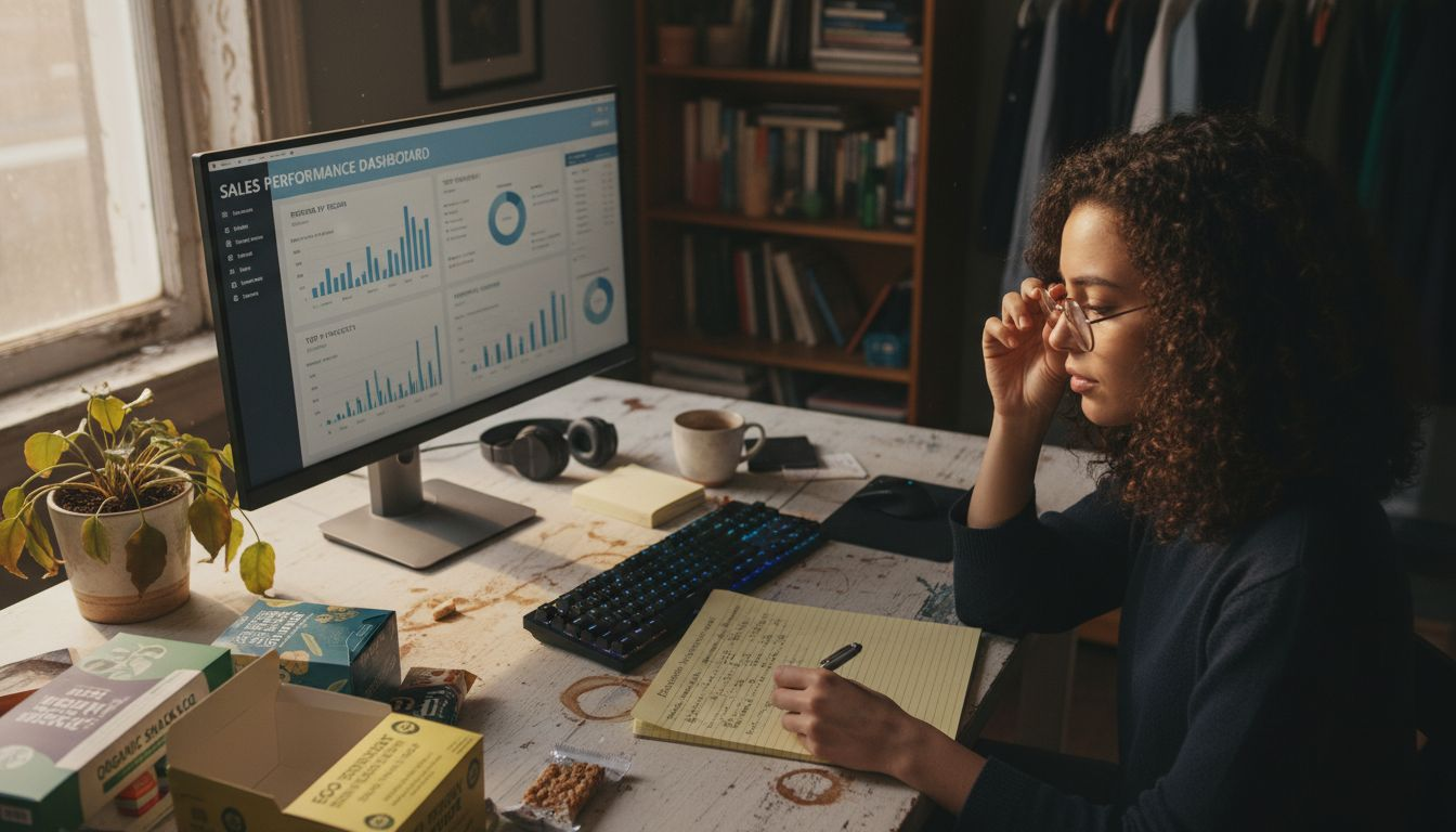 Marketer segmenting customers by buying behavior