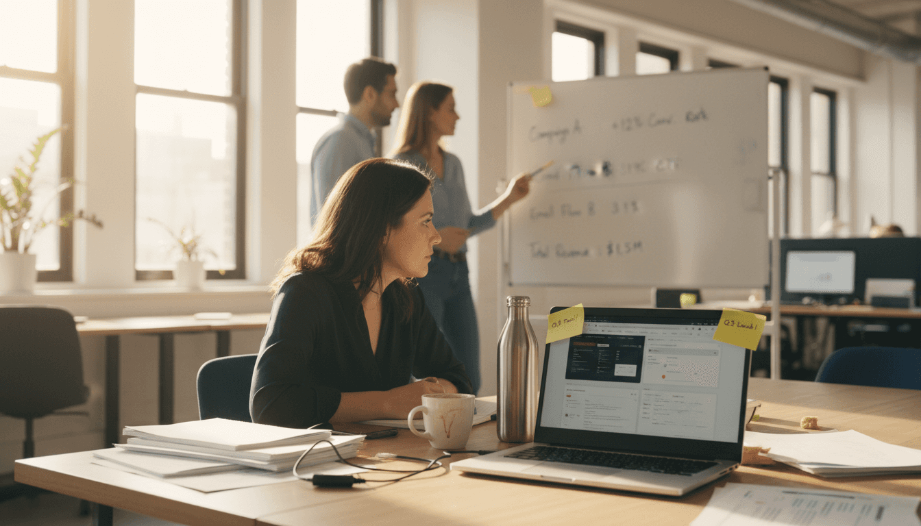 Team optimizing web and email workflows