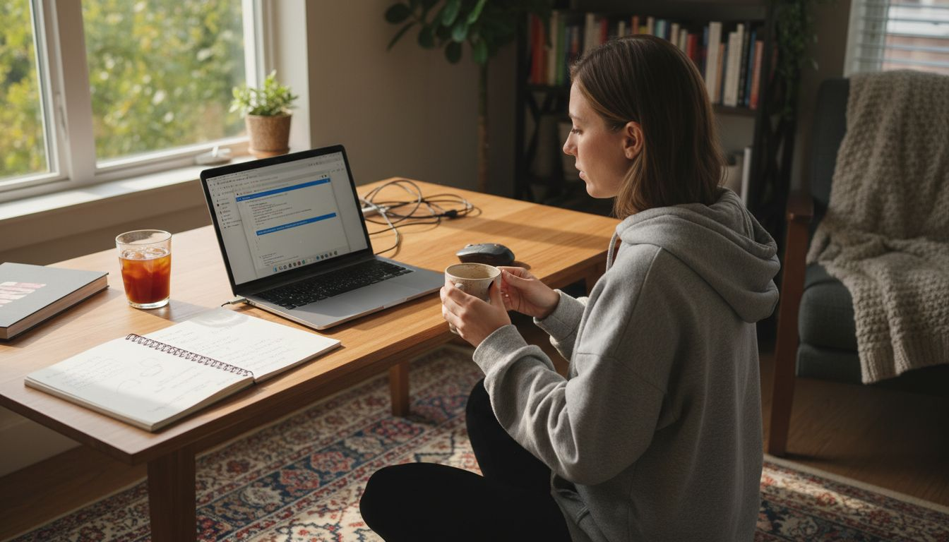 Developer adding Klaviyo tracking code to website