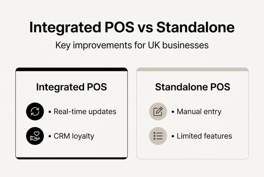 Infographic comparing POS system features
