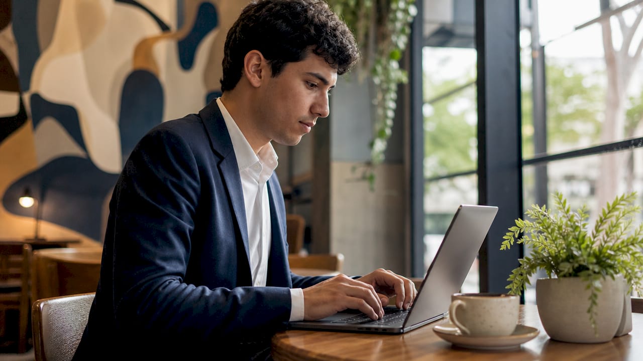 Hotel staff preparing guest checkout reminder email