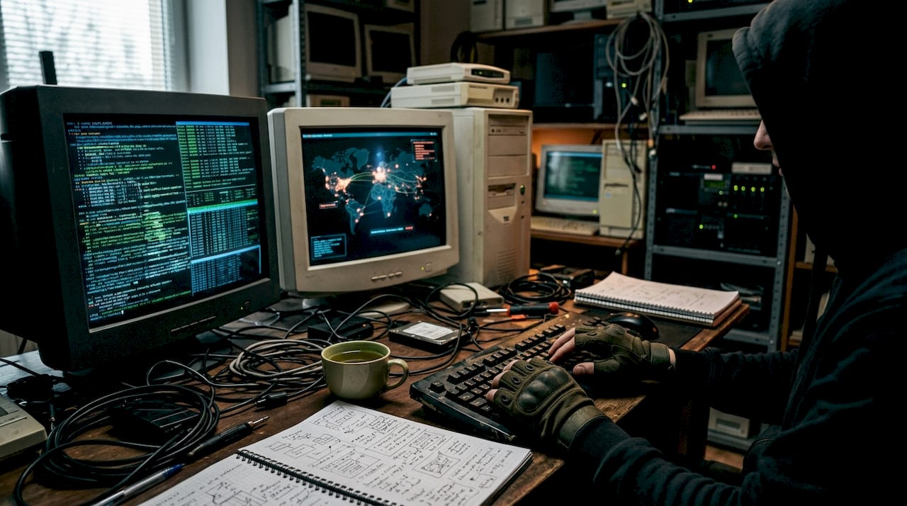 Hands on keyboard monitoring malware attack