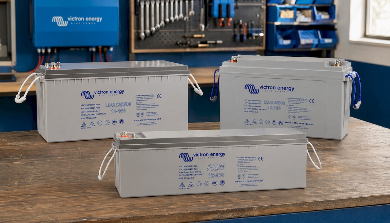 Victron Energy Lead Carbon Battery 12V 160Ah (M8) - BAT612116081