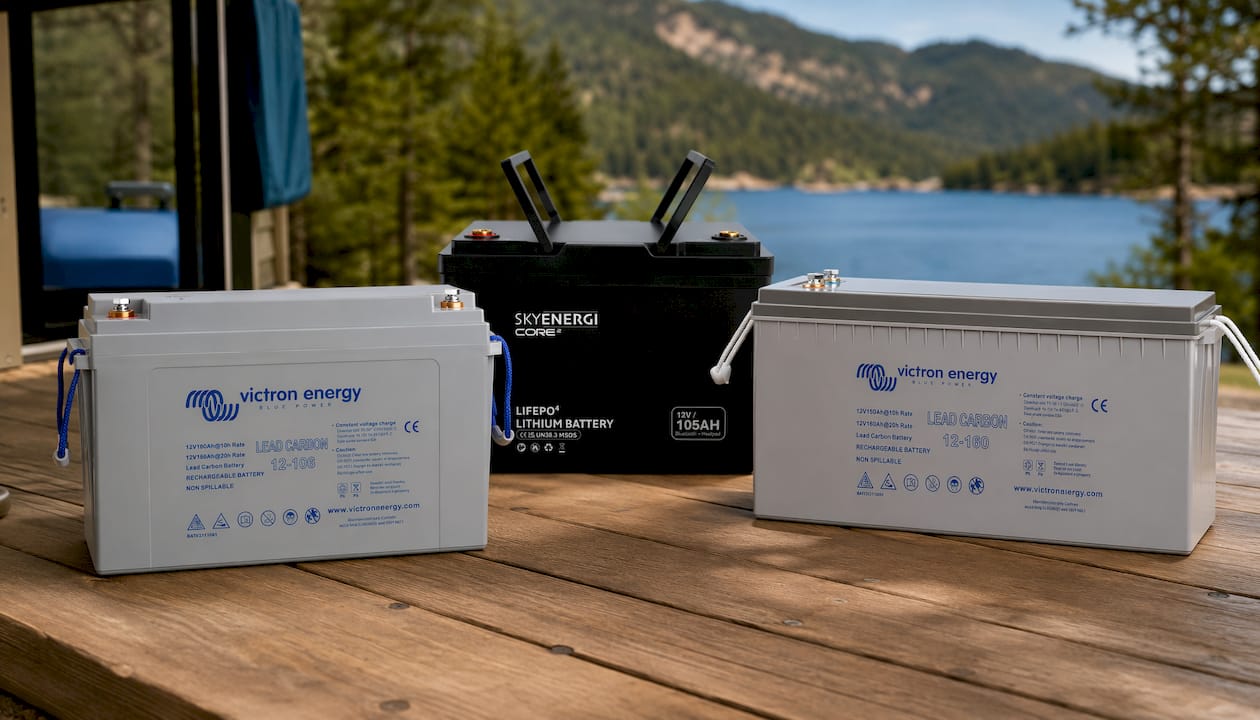 Victron Energy Lead Carbon Battery 12V 106Ah (M8) - BAT612110081