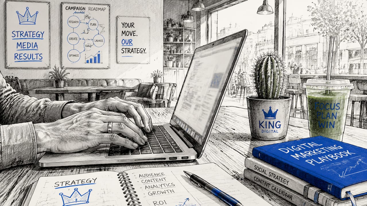 Close-Up Of Hands Typing On Laptop In Home Office