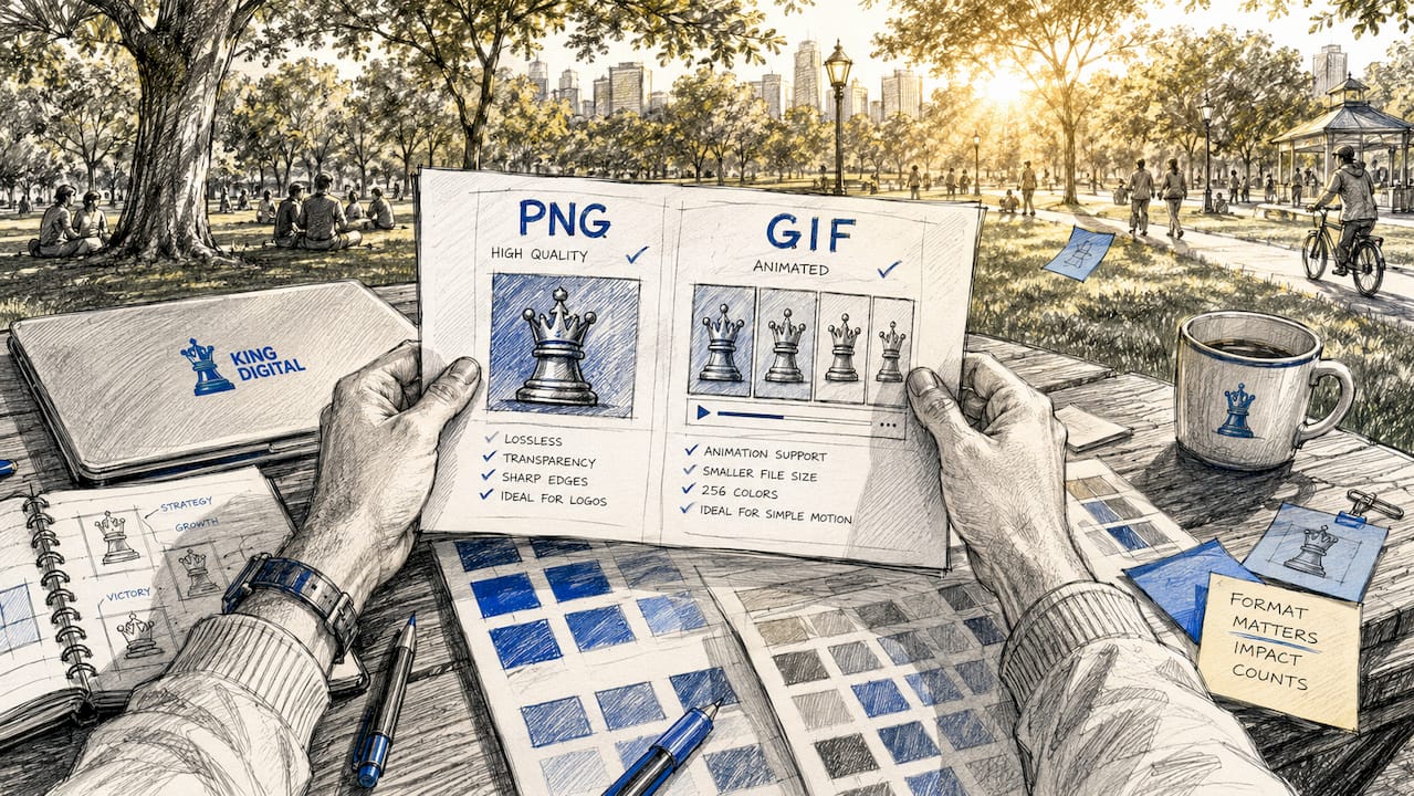 Overhead Hands Comparing Image Format Charts