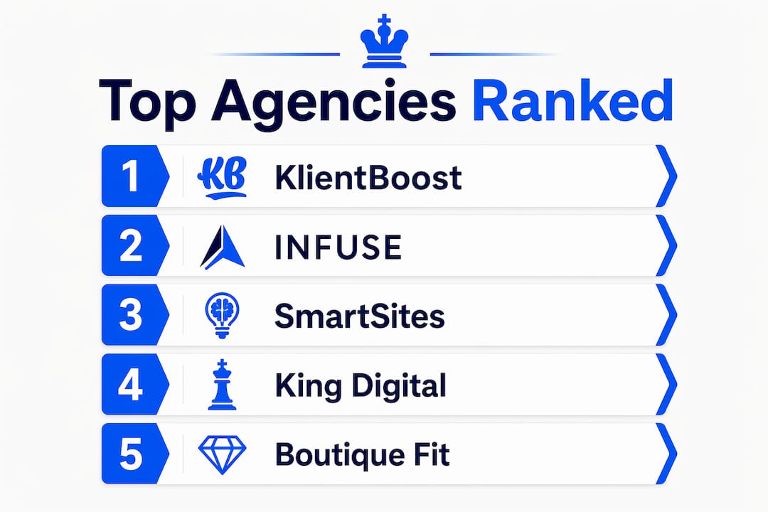 Best KingDigitalMarketers.com Alternatives for 2026 1 Infographic Ranking Top Digital Marketing Agencies Alternatives