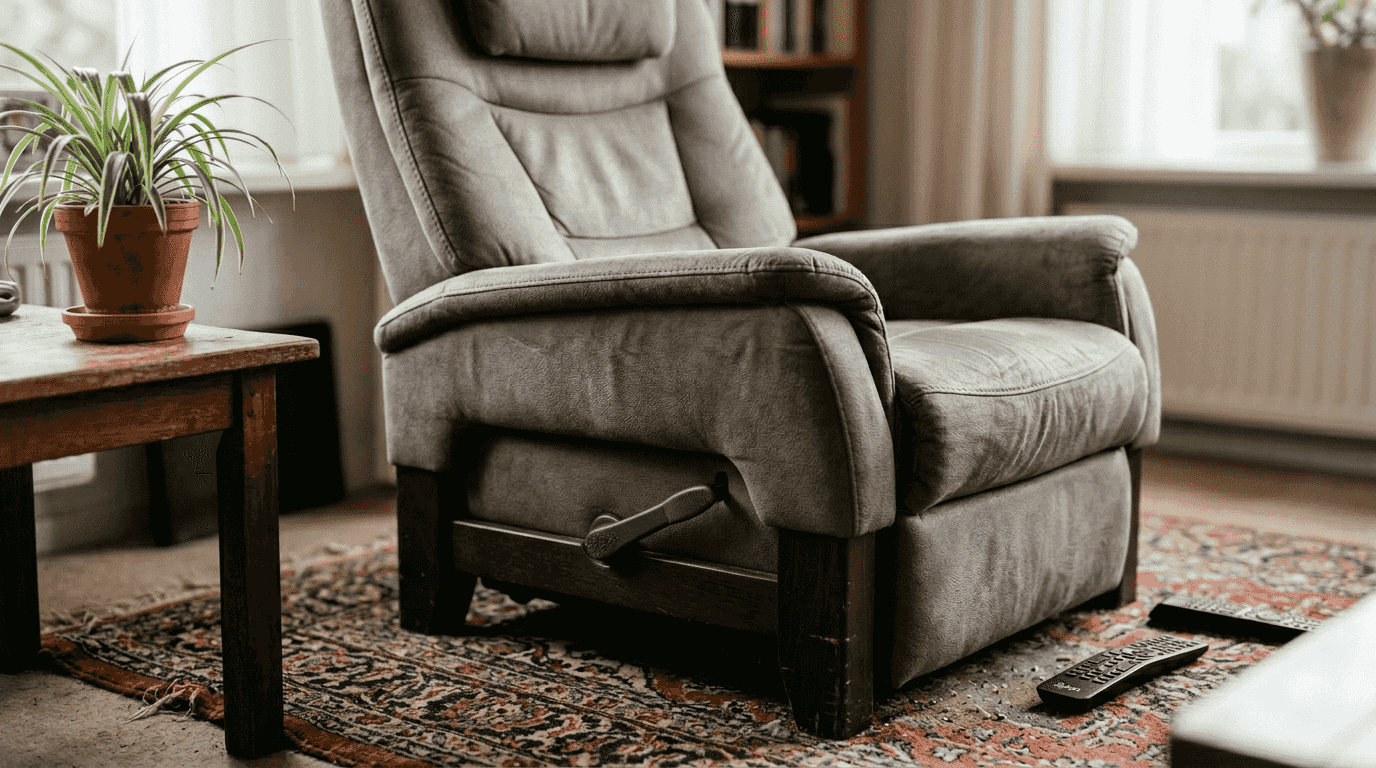 Gedetailleerde blik op de ergonomische eigenschappen van een seniorenstoel